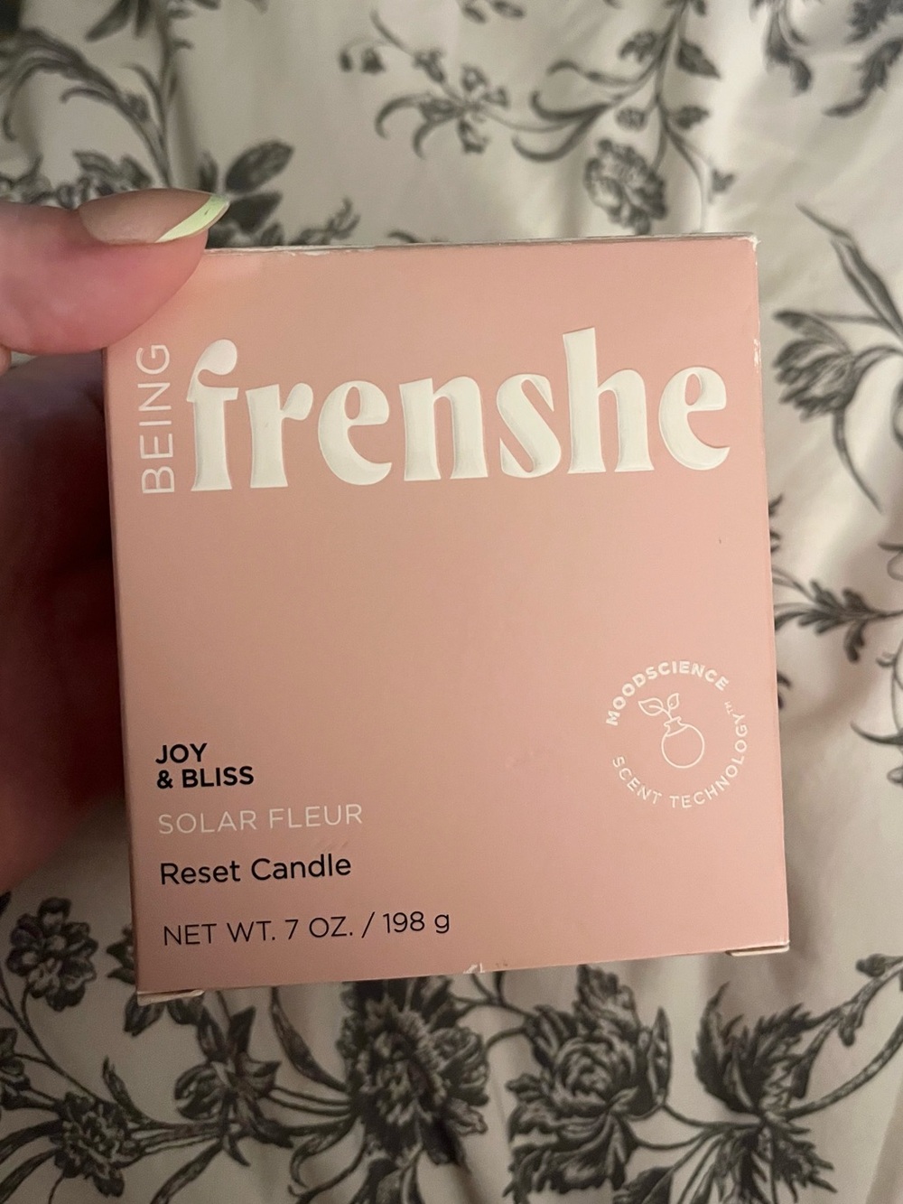 Being Frenshe Joy & Bliss Solar Fleur Reset Candle